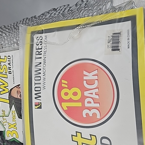 Mega Sengal Twist Braid Crochet Hair 3 Bundles X 2 Packs T1B/30 & #4 Dark Brown - Picture 8 of 15